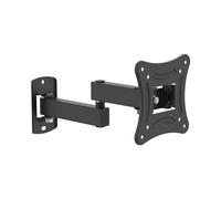 GRIFEMA GB1009-1 Support Mural TV pour 10-27”, Support TV Orientable,Inclinable,Extensible, Jusqu'à 15 kg, VESA 75x75mm y 100x100mm,Fixation Murale TV Universel, Accroche Tele