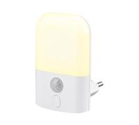 GRIFEMA GD103-1, Veilleuse Enfant, Veilleuse Prise Électrique avec 5 Niveaux de Réglage de La Luminosité, Veilleuse Bébé Adaptée aux Chambres, Cuisines, Couloirs, Salles de Bains, Blanc Chaud