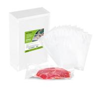 GRIFEMA GH80, Sacs de Conservation Sous Vide Alimentaire sans BPA, Compatible avec La Plupart des Machines Sous Vide, Rangement et Cuisson Pratiques des Ingrédients, 20 × 30CM (100 Pièces)