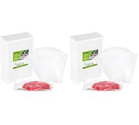 GRIFEMA GH80, Sacs de Conservation Sous Vide Alimentaire sans BPA, Compatible avec La Plupart des Machines Sous Vide, Rangement et Cuisson Pratiques des Ingrédients, 20 × 30CM (100 Pièces) (Lot de 2)