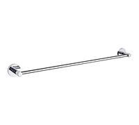 GRIFEMA IBIZA-G30101 Barre Porte-Serviettes Unique (60CM), Accessoires de Salle de Bain, Laiton/Chrome