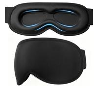 GRIFEMA Masque de Nuit 100% Occultant, Sommeil 3D Sans Pression Oculaire