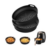 GRIFEMA Moule Silicone Rond Air Fryer 2 Pièces 5-8L pour COSORI Ninja