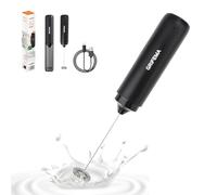 GRIFEMA Mousseur à Lait électrique, Rechargeable Milk Frother, 13 000 tr/min, Mini Fouet Electrique Sans BPA, Facile à Nettoyer, Ergonomique, Mixeur Lait pour Café, Latte, Cappuccino, Matcha
