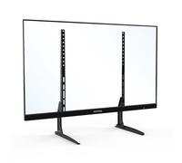 GRIFEMA Pied TV Universel pour Téléviseurs 22"-65", Hauteur Ajustable, Supporte Jusqu'à 50kg, VESA Max 800x400mm, Montage Facile - Noir