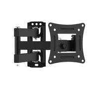 GRIFEMA Support Mural pour TV et Ecran 13-32 Pouces, VESA 75x75/100x100 mm | GB1008-1 Support Moniteur Orientable Inclinable et Extensible, jusqu’à 20 kg