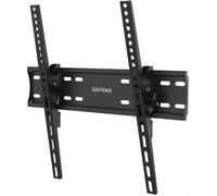 GRIFEMA Support Mural TV 26-55 Pouces - Fixation Murale TV Peut Contenir Jusqu'à 50KG, Accroche Television Mural Inclinable (± 15°)
