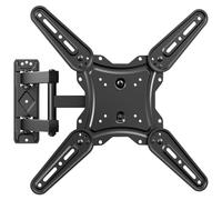 GRIFEMA Support Mural TV Orientable 26-65 Pouces, Charge Max. 35 kg | Bras TV Mural Inclinable & Extensible, Accroche TV Mural, Max VESA 400x400 mm, Support pour Télévision Plate & Incurvée