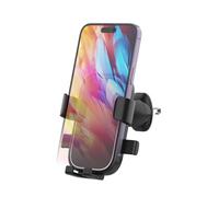 GRIFEMA Support Téléphone Voiture Grille d'Aération à Fixation Automatique, Rotation 360°, Utilisation à Une Main, Compatible Smartphones 4,7-7 Pouces avec Coque
