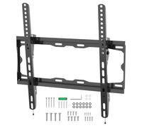 GRIFEMA Support TV inclinable pour 26 à 65 Pouces | Jusqu'à 55 kg, VESA max 400 x 400 mm, fixation murale universelle