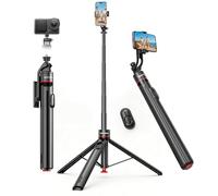 GRIFEMA Trepied Smartphone [Ouverture Automatique] Perche Selfie 175 cm
