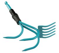 Griffe-cultivateur 9 cm GARDENA Combisystem® - Acier robuste - Griffe et râteau en un seul outil (3165-20)