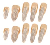 Griffe D’ongle Gothique à Cristaux, Alliage de Zinc, 10 Pièces