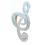 Griffe de cheveux de dents, Blue note | Clip de note de musique en acrylique avec à ressort, accessoire de 5, 1 pouces pour l ' organisation quotidienne