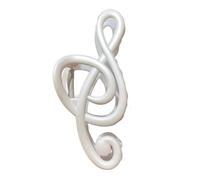 Griffe de cheveux de dents, musical, C | Clip de note de musique en acrylique avec à ressort, accessoire de 5, 1 pouces pour l ' organisation quotidienne