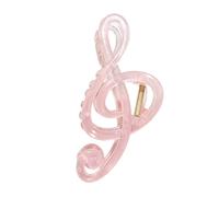 Griffe de cheveux de dents, note, D | Clip de note de musique en acrylique avec à ressort, accessoire de 5, 1 pouces pour l ' organisation quotidienne