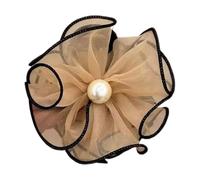 Griffe de cheveux de fleur, pince à cheveux florale | Griffes de cheveux de fleur de maille | Élastique à cheveux pour queue de cheval, accessoires de coiffure, barrettes à cheveux pour femmes pour ch