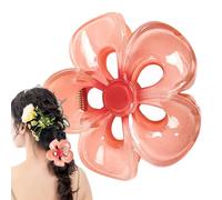 Griffe de cheveux de fleur, pinces de griffe de fleur - Griffe de cheveux de fleur de tenue forte,Pinces à cheveux antidérapantes, grandes barrettes à cheveux pour femmes, fournitures pour cheveux tro