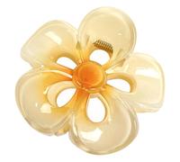 Griffe De Cheveux De Fleur, Pinces De Griffe De Fleur - Pinces À Cheveux À Fleurs Hawaïennes | Grandes Barrettes À Cheveux Pour Femmes, Accessoires De Coiffure Pour Femmes Et Filles, Décoration De Che