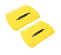 Griffe de Feuilles d'automne Portable avec Sangle, 2 Pièces Rake Grilles High Hand Efficacité pour Nettoyer Les Restes Extérieurs, Adaptés aux Jardins
