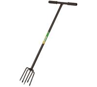 Griffe de jardin rotative - VICTORIA - 5 dents - Longueur 95 cm - Manche en plastique - Epoxy