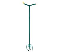 Griffe de jardinage à rotation en acier - Outil de jardin utilisation debout pour bêcher et désherber - Gardirex