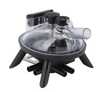 Griffe de traite pour Vache de 240 CC, Outil collecteur de Lait pour Machine à traire, Griffe de traite de Grande capacité en PC de qualité Alimentaire, remplaçable, avec Valve de