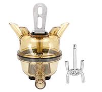 Griffe de traite pratique pour machine à traire, pièce de rechange pour collecteur de lait de vache de 340 ml avec base en acier inoxydable, grappe de griffes de lait pour vache
