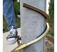 Griffe Elagage Boucles d'escalade pour Poteaux en Béton, Pointes d'escalade pour Poteaux De Monteur De Lignes À Diamètre Réglable, pour Et Les Systems Électriques(55cm(21 3/5in))