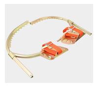 Griffe elagage Ensemble De Chaussures Antidérapantes pour l'escalade D'arbres en Extérieur, Réutilisables. Support Poteau d'escalade Acier Et Crampons. Équipement(Type 400mm (15.7in))