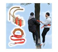 Griffe elagage Outils d'escalade D'arbres Charge 330 LB, Pointes d'escalade D'arbres Améliorées pour Le Travail des Arbres Et La Tronçonneuse(Opening Dia: 20-40cm(8-16in))
