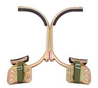 Griffe elagage Support De Poteau d'escalade Réutilisable en Acier, Boucle De Pied d'escalade Flexible, Outils d'escalade pour Poteaux en Béton(15 7/10" (400mm))