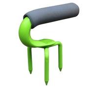 Griffe manuelle pour cultivateur de sol avec pointes - Poignée ergonomique absorbant les chocs pour une préparation efficace des parterres de jardin - Fourche de désherbage en acier inoxydable