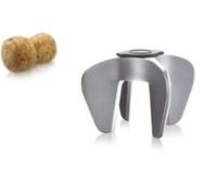 Vacu Vin 68615606 Griffe Ouvre-Bouteille de Champagne Basic Acier 7 x 7 x 4,3 cm