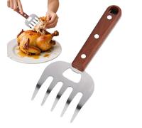 Griffes À Viande Manche Confortable,Griffes à Porc Effiloché Déchiqueter Facilement | Acier Inoxydable Épais Pour Poulet Boeuf Cuisine Restaurant Barbecue Cadeau