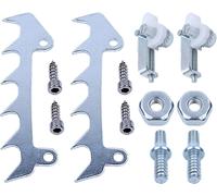 Griffes avec Écrous pour Stihl MS170 MS180 017 018 Tronçonneuse, Butée à Griffes + Boulon et Écrou + Tendeur de Chaîne Accessoire Kit de Pièces 8 in 1