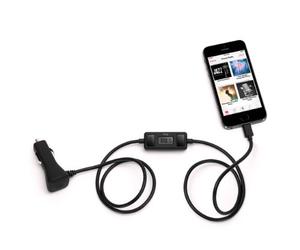 Griffin iTrip Auto Transmetteur FM et Chargeur Voiture Allume-Cigare 12 V pour Appareils Lightning - Noir