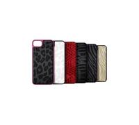 Griffin Moxy - Coque de protection pour téléphone portable - polycarbonate, caoutchouc synthétique - rouge python - pour Apple iPhone 5