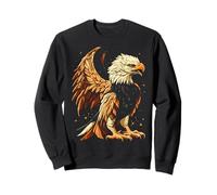 Griffin Mythique Motif Fantaisie Illustration Griffin Sweatshirt
