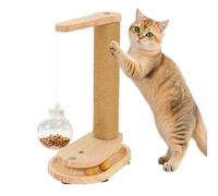 Griffoir À Chat,Jouets Interactifs en Corde De Sisal | Grand Griffoir pour D'Intérieur,pour et Chat de Toutes Tailles et Races Jeu Enrichissement Escalade Meuble