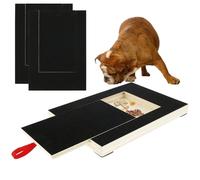 Griffoir à griffes pour chien - 35 x 25 x 3 cm - Avec boîte à friandises - Carré - Sans stress - Pour tous les types de chiens