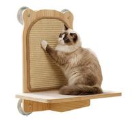 Griffoir Chat Mural | Affûtage Griffes à Ventouse,Jouet D'Aiguisage des Griffes du Chat - pour Propriétaires d'animaux Dresseurs Appartement Maison Refuges Bureau Chambre Salon Salle D'Étude Balcon