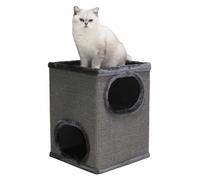 Griffoir cylindrique pour chat Nobby Pet Arda II Gris 38x38x70 cm