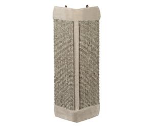 Griffoir d'angle avec peluche pour chat Nobby Pet Gris L