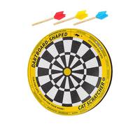 Griffoir d'angle pour chat - Motif de fléchettes - Grattoir mural adhésif pour chats d'intérieur pour animaux domestiques, chatons, maison, sol, plafond, chaise, jeu, protection des meubles