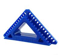 Griffoir de porte de précision avec paramètres de décalage de 0,9 cm et 6,35 mm pour des tâches précises de mise en page de boîtier (bleu)