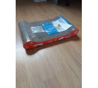 Griffoir En Carton Avec Herbe À Chat