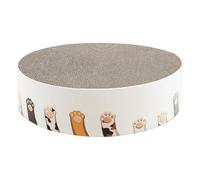 Griffoir en Carton | Lit Rond en Carton ondulé | Tapis griffoir | Protection des Meubles | Enrichissement pour Chatons et Races Moyennes, Protection des Meubles, des, des canapés et des Tapis