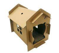 Griffoir en carton modèle Villa pour chats Croci