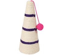 Griffoir en sisal Birillo avec jouet pour chat Croci
